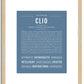 Clio | Name Art Print