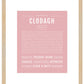 Clodagh | Name Art Print