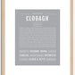 Clodagh | Name Art Print