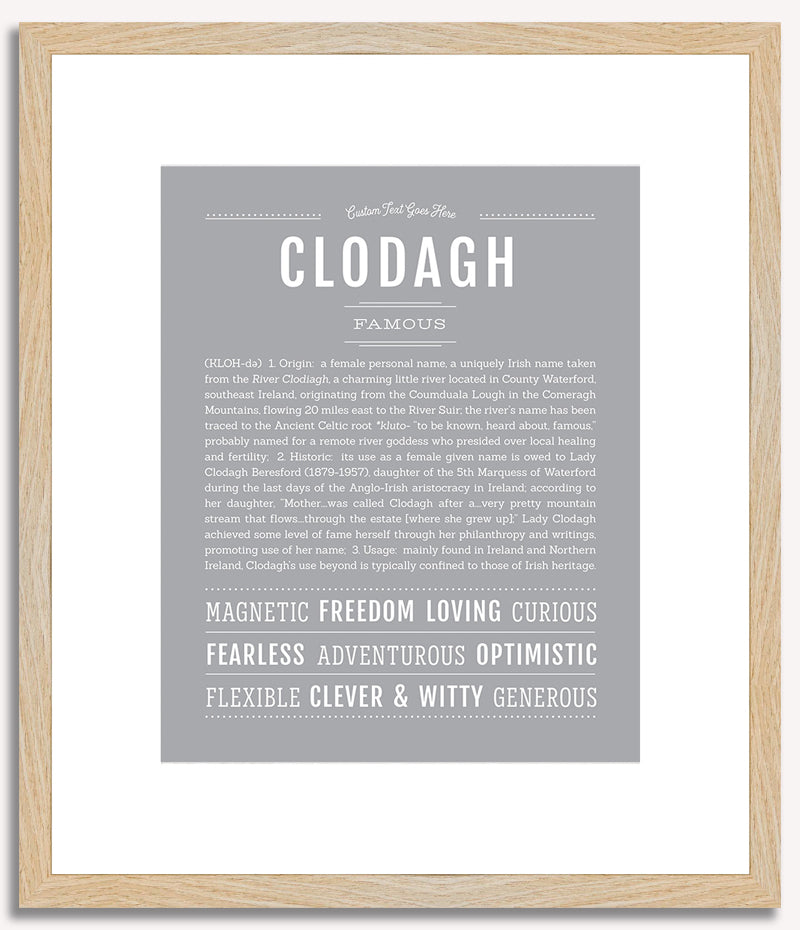 Clodagh | Name Art Print