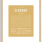 Clodagh | Name Art Print