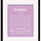 Frame Options | Lilac | Black Frame, Matted