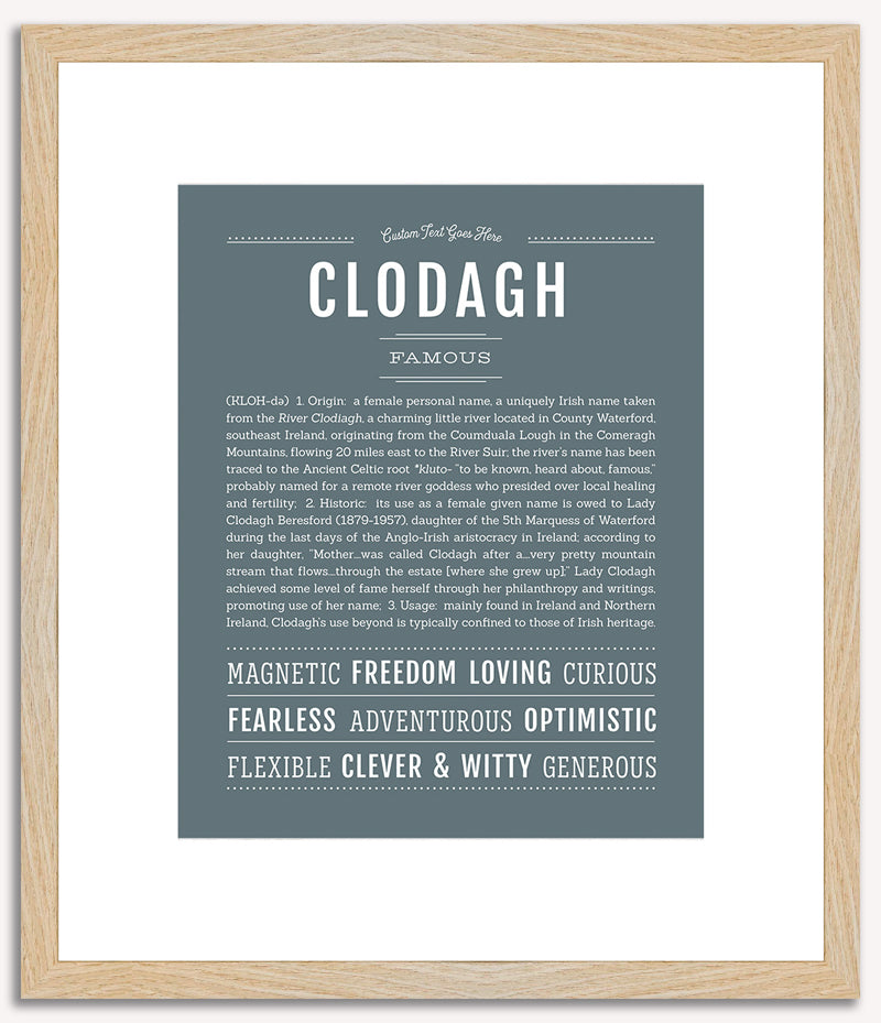 Clodagh | Name Art Print