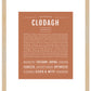 Clodagh | Name Art Print