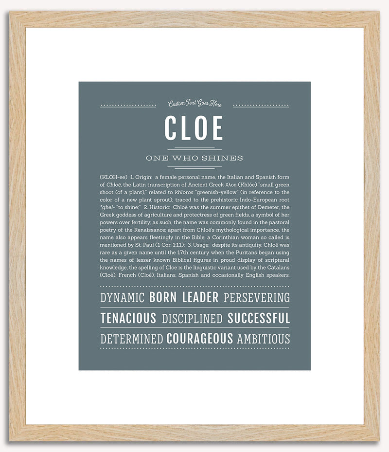 Cloe | Name Art Print