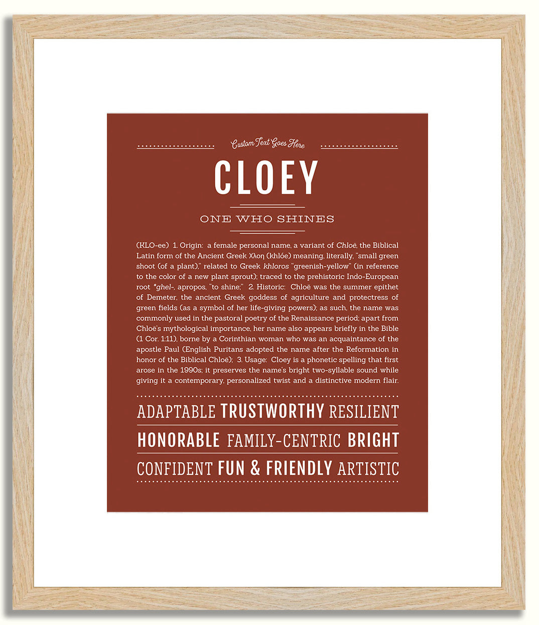 Cloey | Name Art Print
