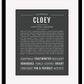 Cloey | Name Art Print