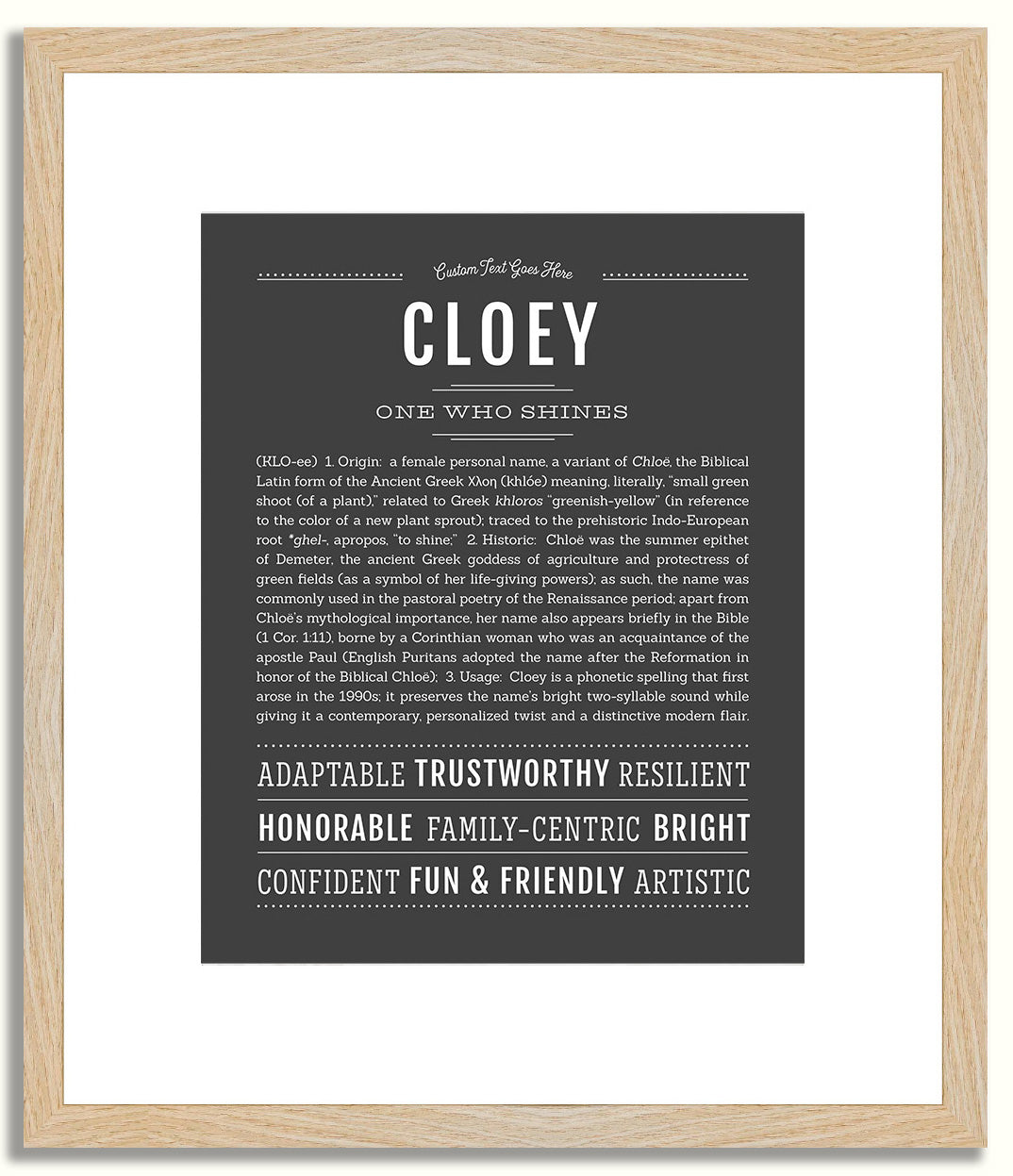 Cloey | Name Art Print