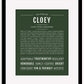 Cloey | Name Art Print