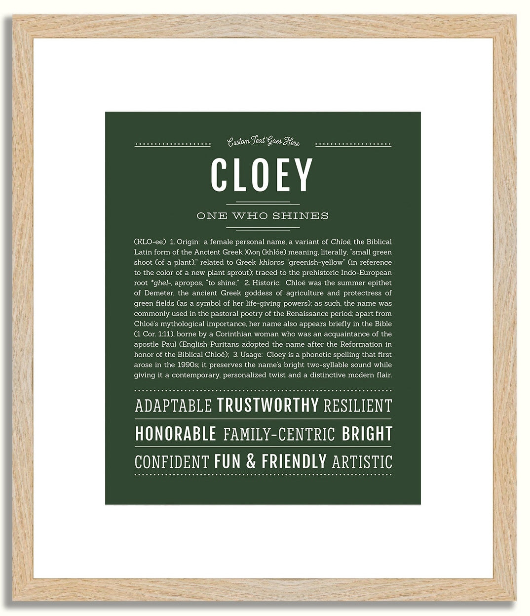 Cloey | Name Art Print