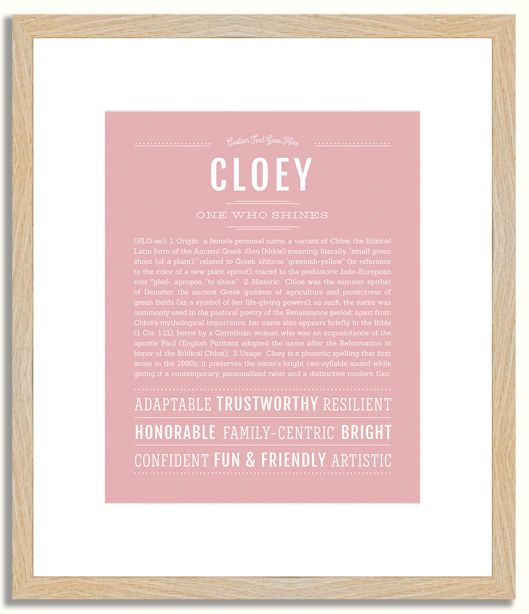 Cloey | Name Art Print