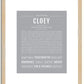Cloey | Name Art Print