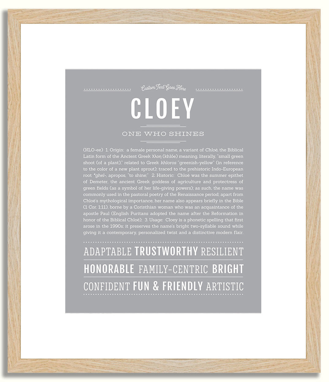 Cloey | Name Art Print