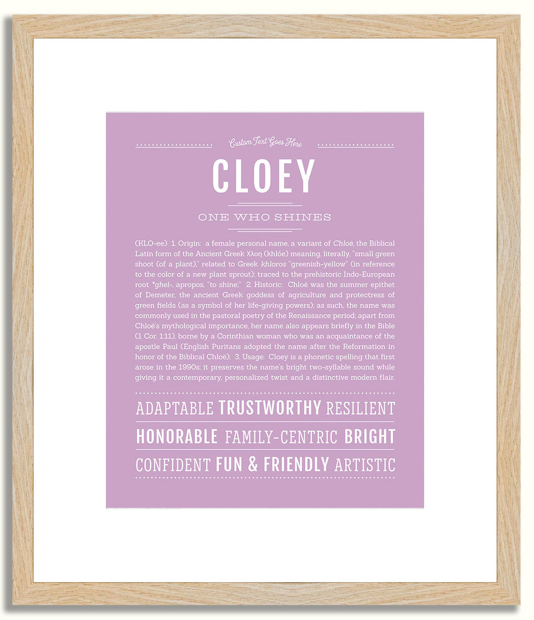 Cloey | Name Art Print