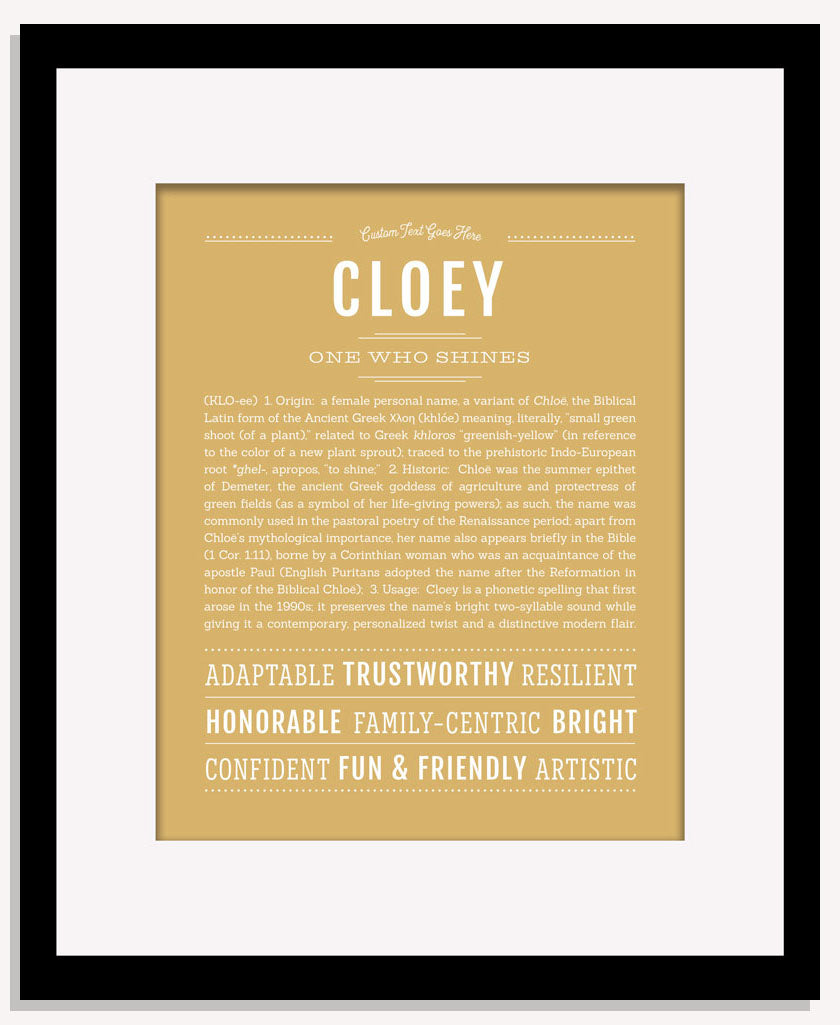 Cloey | Name Art Print