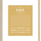 Cloey | Name Art Print