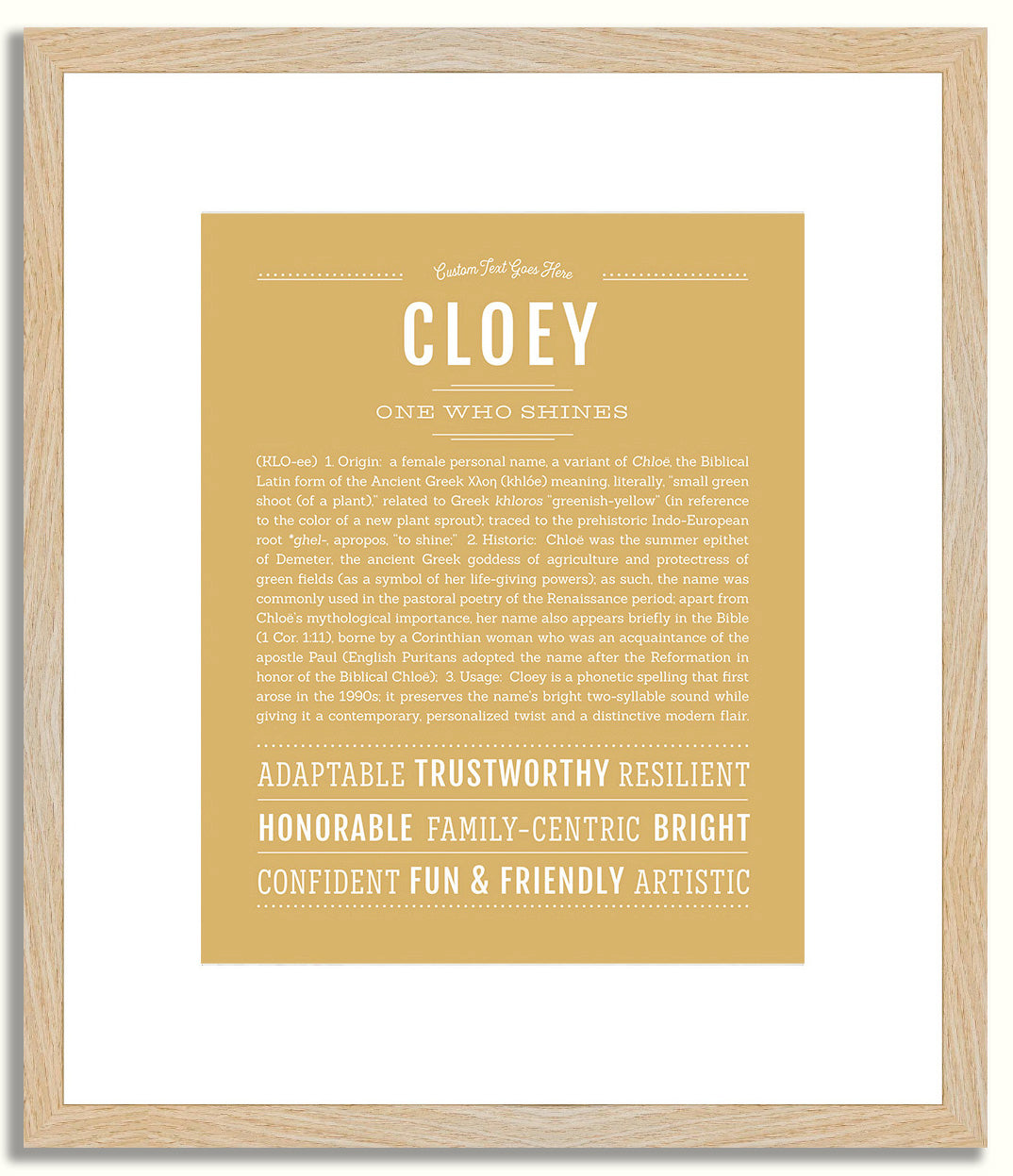 Cloey | Name Art Print