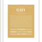 Cloey | Name Art Print