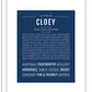 Cloey | Name Art Print
