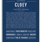 Frame Options | Midnight Blue | White Frame, Matted