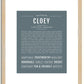 Cloey | Name Art Print