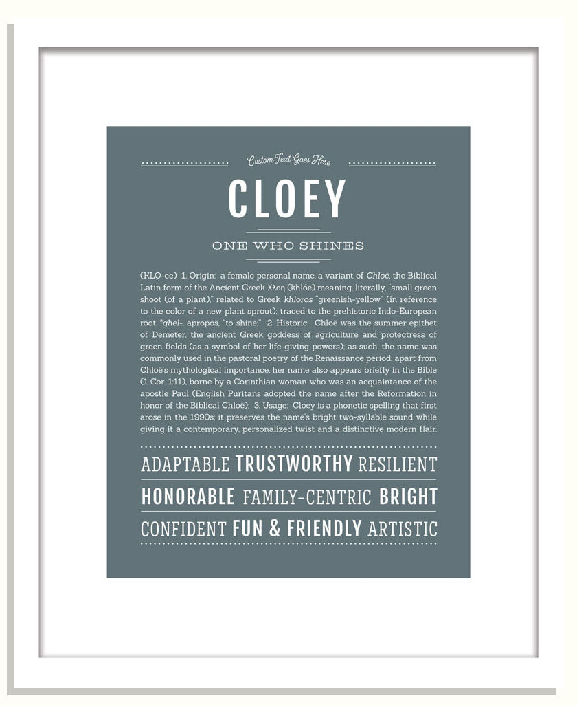 Cloey | Name Art Print