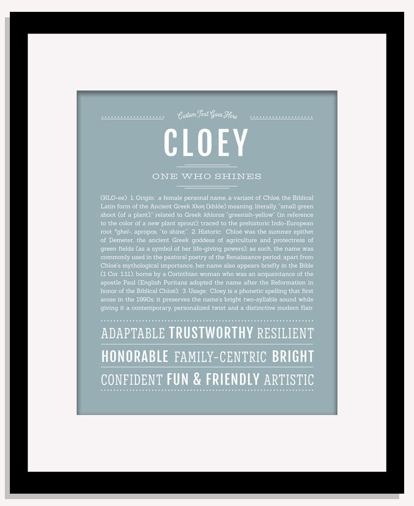 Cloey | Name Art Print