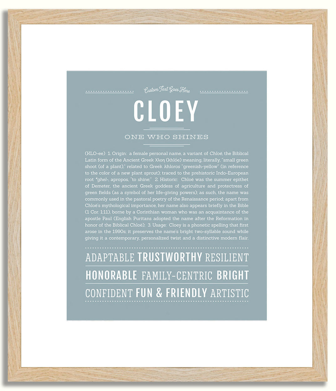 Cloey | Name Art Print