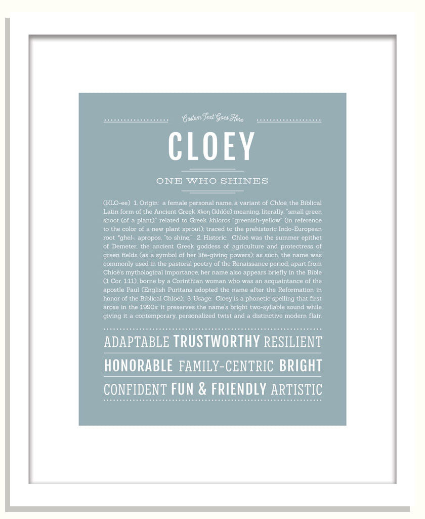 Cloey | Name Art Print