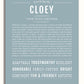 Frame Options | Powder Blue | White Frame, Matted