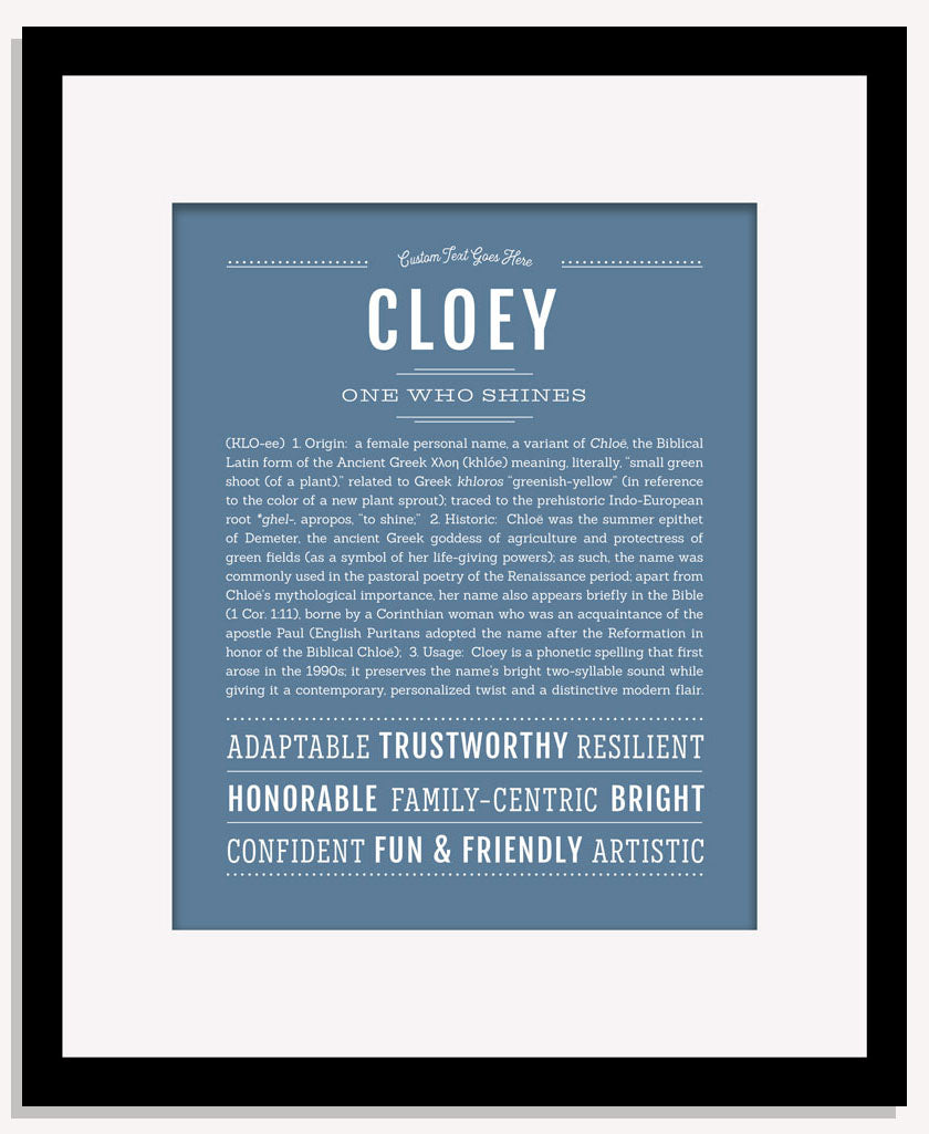 Cloey | Name Art Print