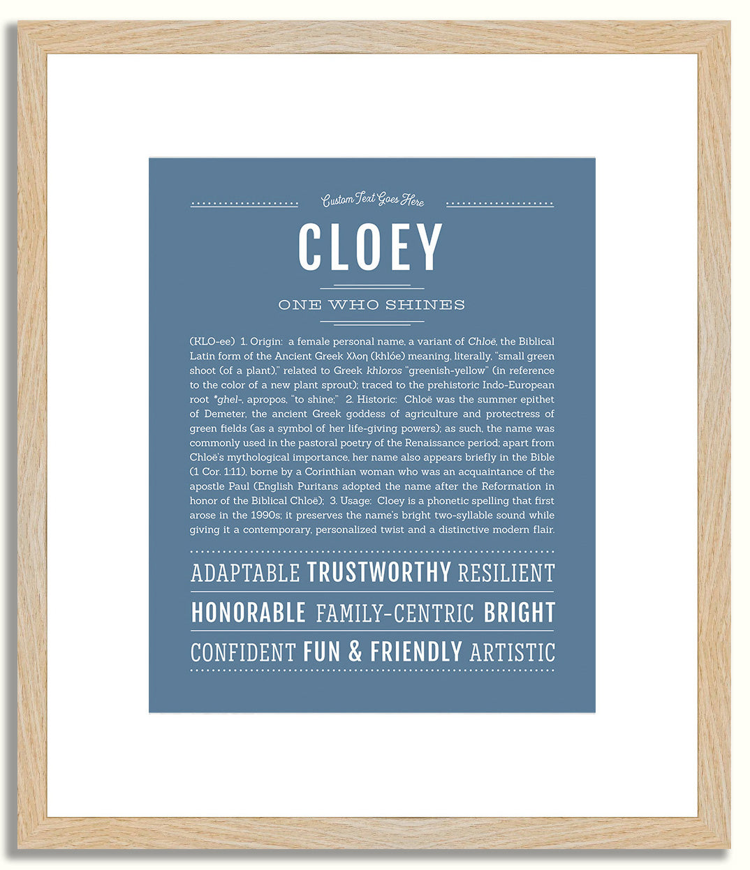 Cloey | Name Art Print