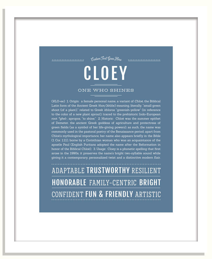 Cloey | Name Art Print