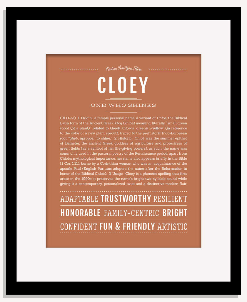Cloey | Name Art Print