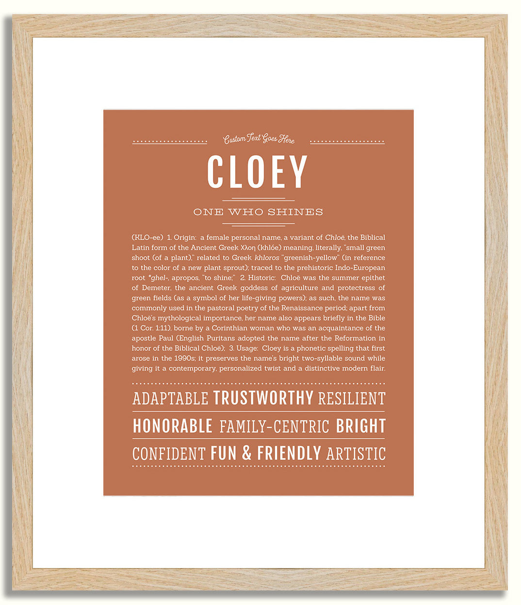 Cloey | Name Art Print