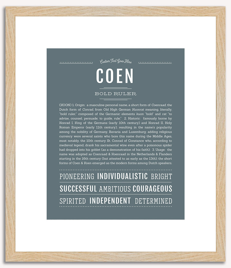 Coen | Name Art Print