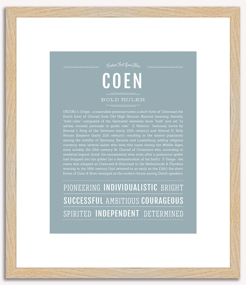 Coen | Name Art Print