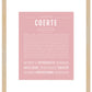 Frame Options | Dusty Rose | Maple Frame, Matted