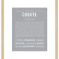 Frame Options | Light Gray | Maple Frame, Matted