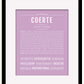 Frame Options | Lilac | Black Frame, Matted