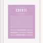 Frame Options | Lilac | White Frame, Matted