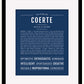 Frame Options | Midnight Blue | Black Frame, Matted