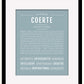 Frame Options | Powder Blue | Black Frame, Matted