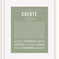 Frame Options | Sage | White Frame, Matted