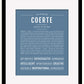 Frame Options | Steele Blue | Black Frame, Matted