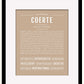 Frame Options | Tan | Black Frame, Matted