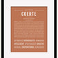 Frame Options | Terra Cotta | Black Frame, Matted