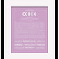 Frame Options | Lilac | Black Frame, Matted