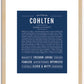 Cohlten | Name Art Print