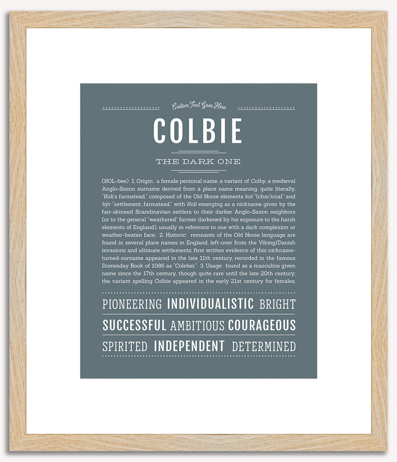 Colbie | Name Art Print